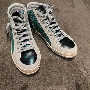 P448 Skater Glitter Hightops
